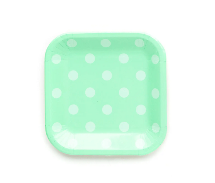 Basic Multi Polka Dot 9" Plates
