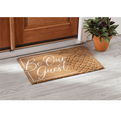 Be Our Guest Pineapple Doormat