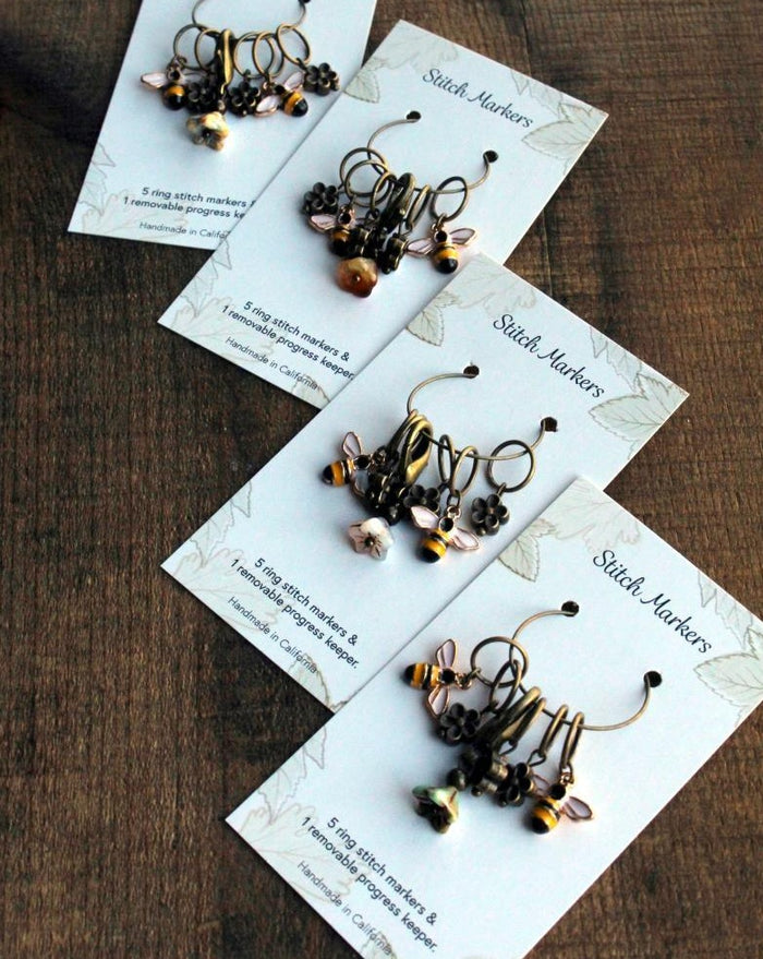 Bee & Bloom Stitch Markers