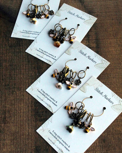 Bee & Bloom Stitch Markers