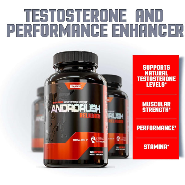 Betancourt Androrush Test & Performance Enhancer Capsules