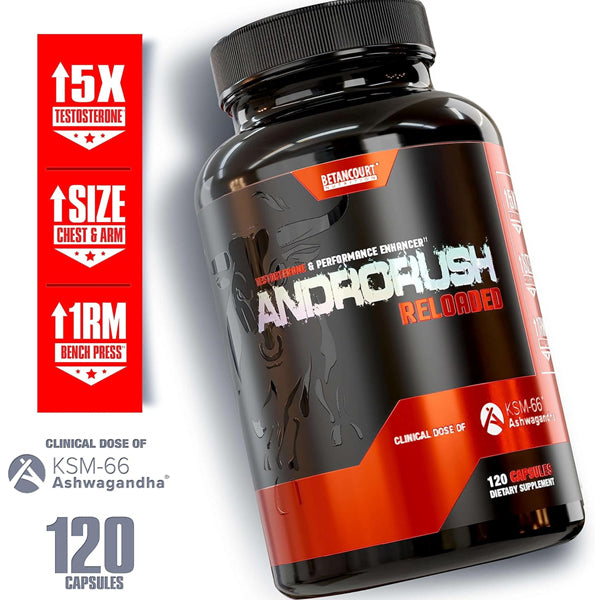 Betancourt Androrush Test & Performance Enhancer Capsules