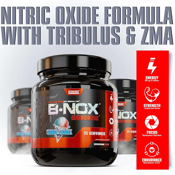 Betancourt B-Nox Androrush Pre-Workout & Test Enhancer 35 Servings