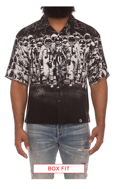 Billionaire Boys Club bb journey ss woven - black