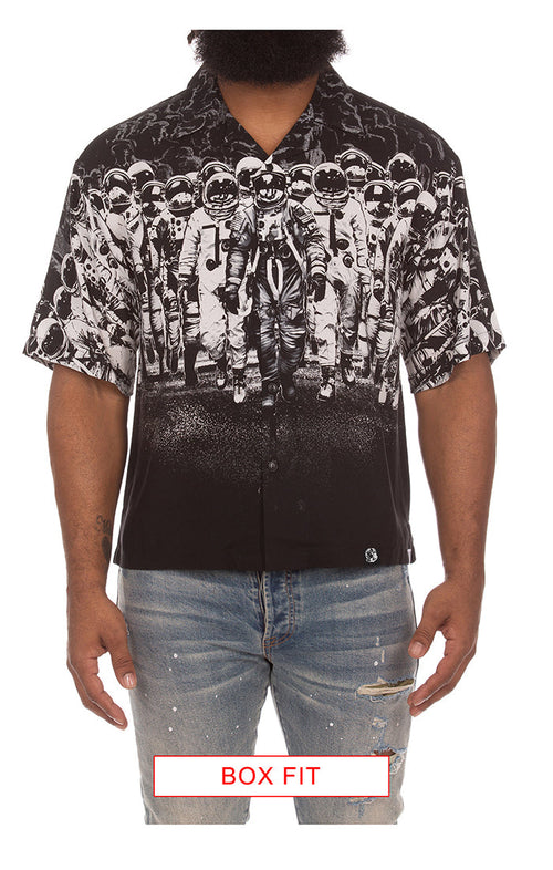Billionaire Boys Club bb journey ss woven - black