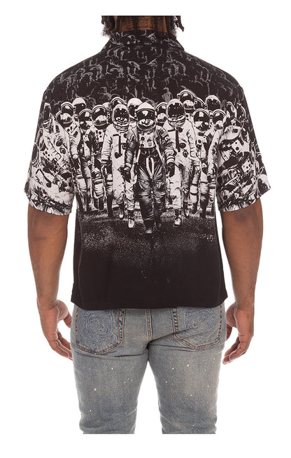 Billionaire Boys Club bb journey ss woven - black