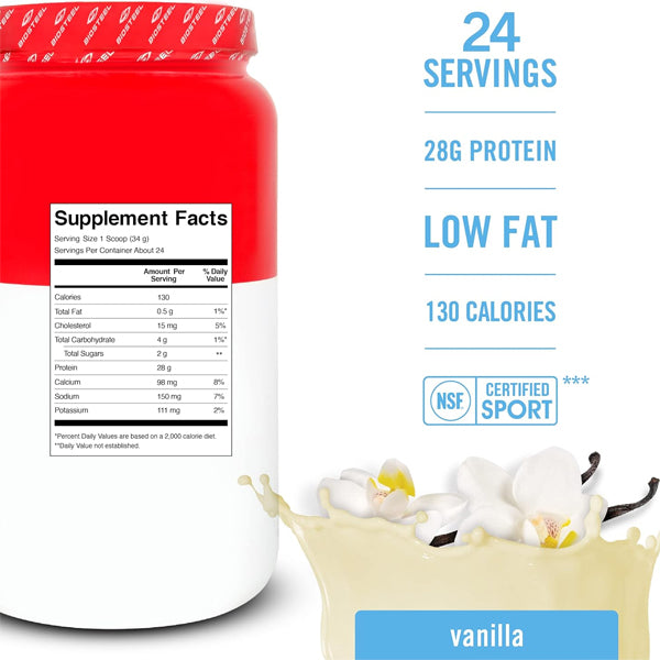 BioSteel Grass Fed Whey Protein Isolate 1.8lbs