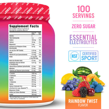 Biosteel Hydration Electrolytes & BCAA Mix 100 Servings
