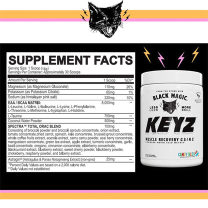 Black Magic Keyz Amino Acid Matrix 30 Servings