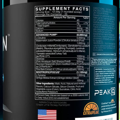 Blackmarket Labs AdreN.O.Lyn Nitricoxide Stim Free 25 Servings