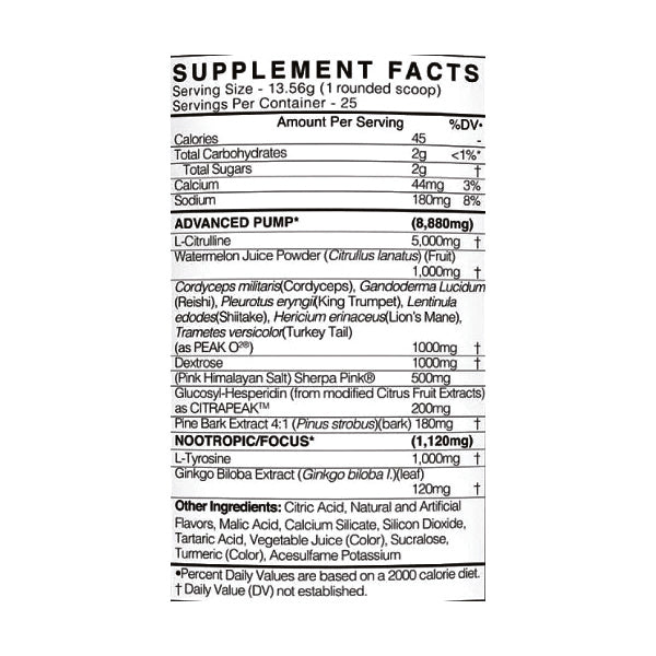 Blackmarket Labs AdreN.O.Lyn Nitricoxide Stim Free 25 Servings