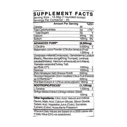 Blackmarket Labs AdreN.O.Lyn Nitricoxide Stim Free 25 Servings