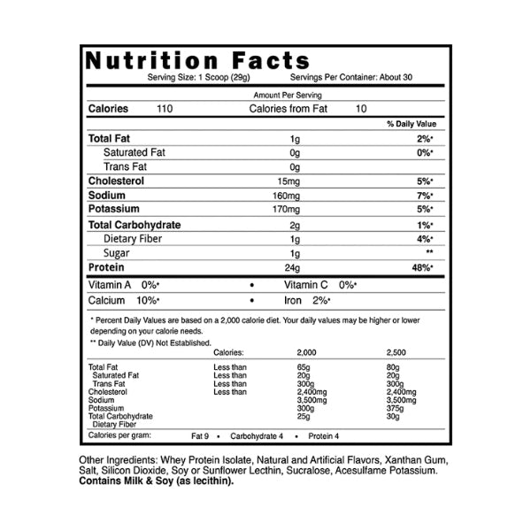 Blackstone Labs Isolation Whey 2lbs