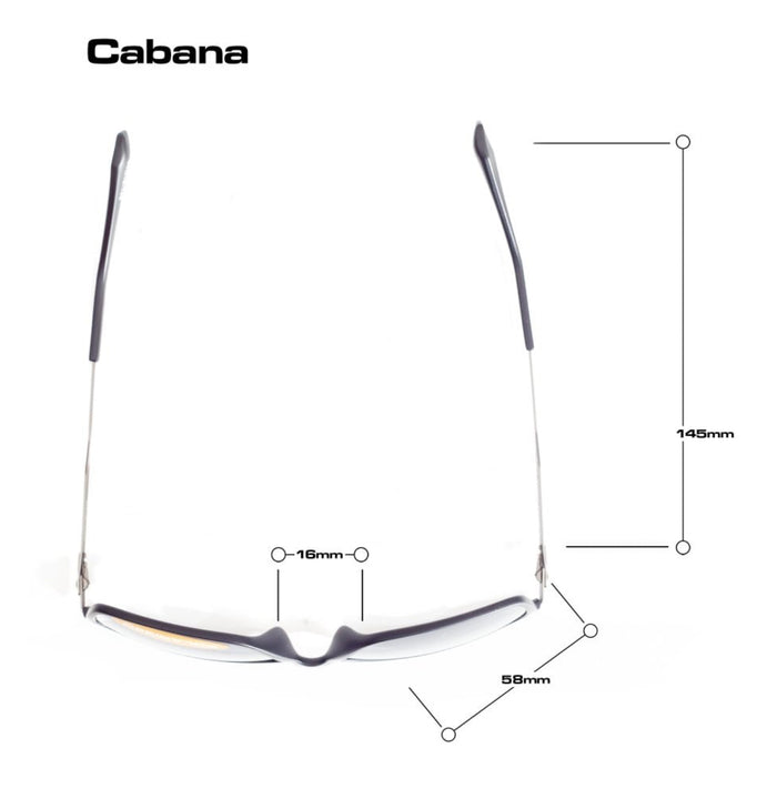 BLOC CABANA CMP80 - Matt Black/Gun Temple Polarised Cat.3