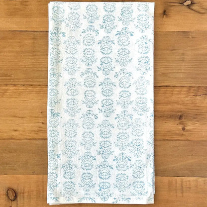 Block Print Tea Towel - Assorted Patterns