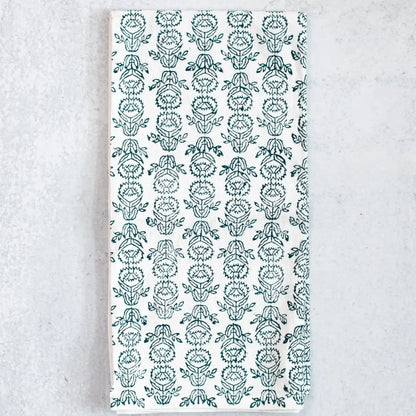 Block Print Tea Towel - Assorted Patterns