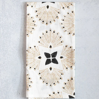 Block Print Tea Towel - Assorted Patterns
