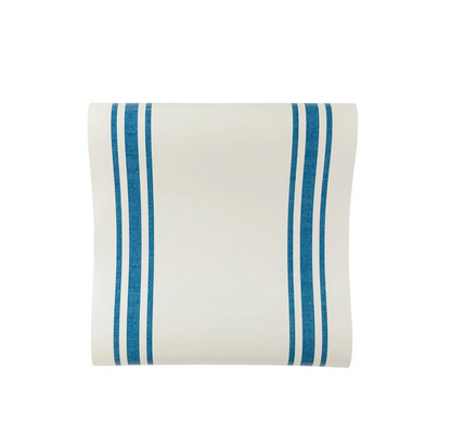 Blue Paper Table Runner
