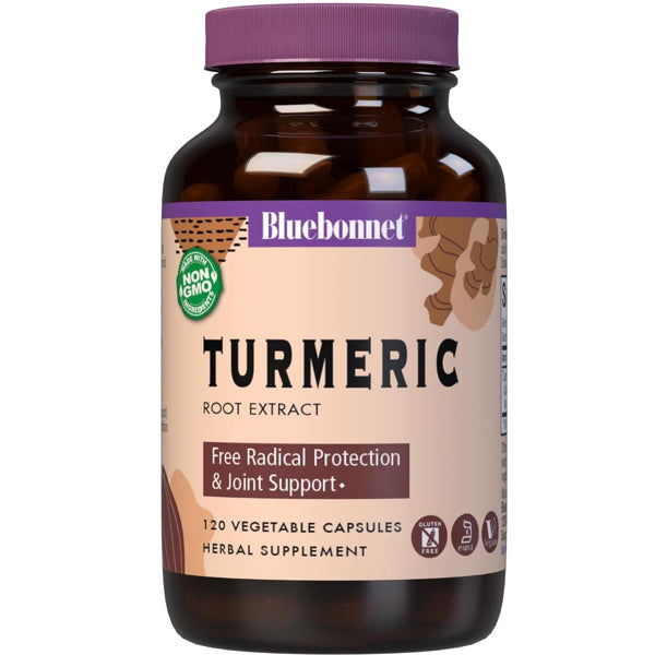 Bluebonnet Turmeric Root Extract Capsules