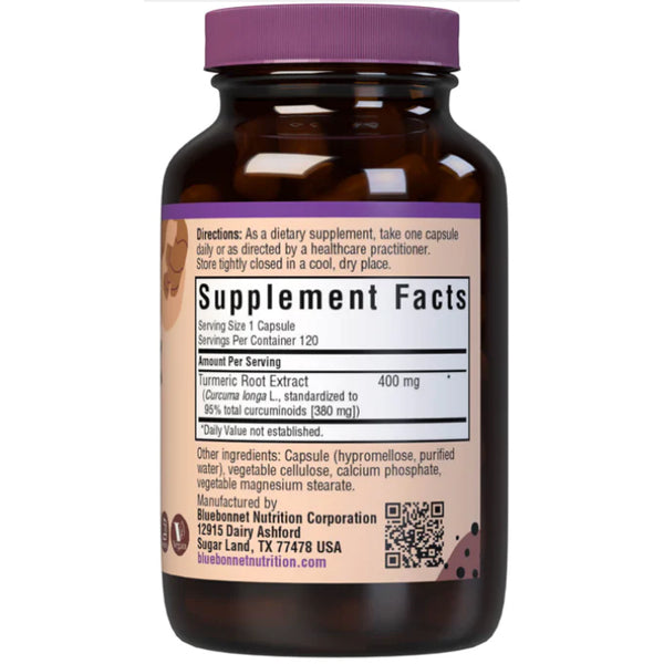 Bluebonnet Turmeric Root Extract Capsules