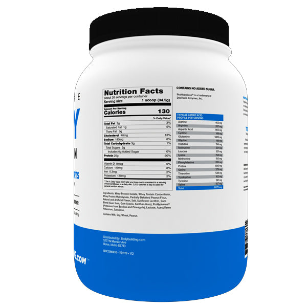Bodybuilding.com Signature 100% Whey Protein 2lbs