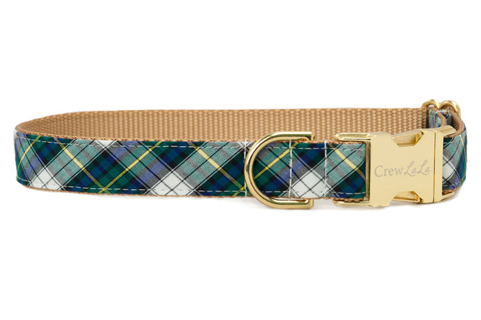 Bogard Plaid Bow Tie Dog Collar - Crew LaLa