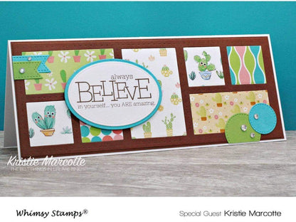 Bold Statements Clear Stamps - Whimsy Stamps