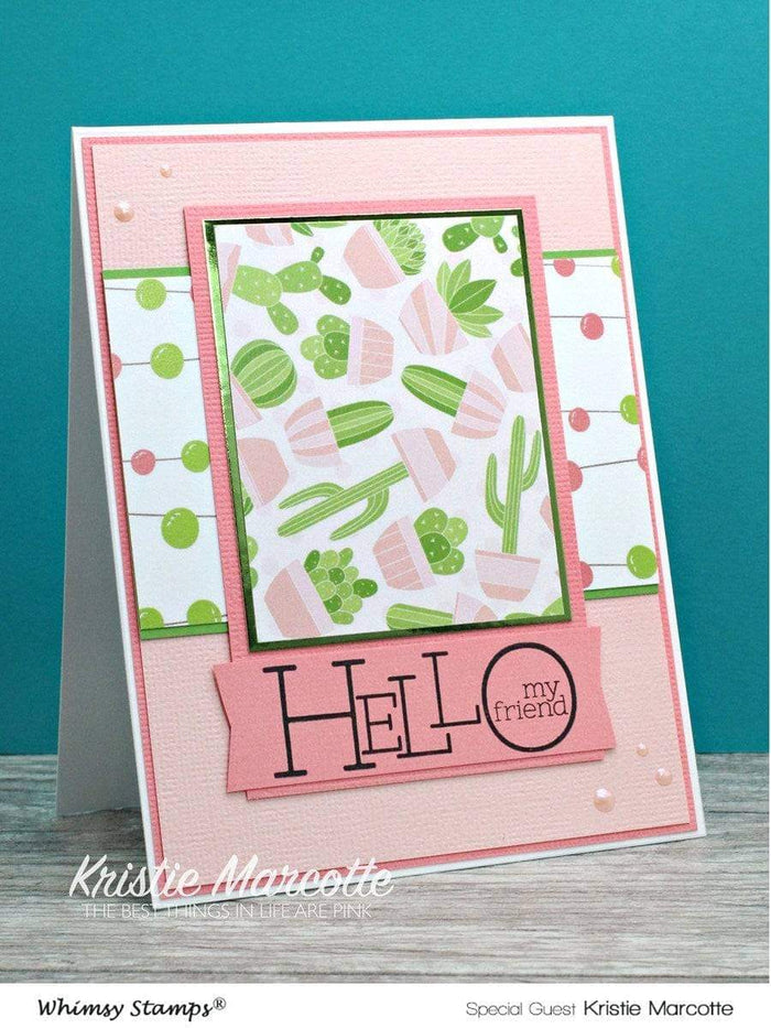 Bold Statements Clear Stamps - Whimsy Stamps