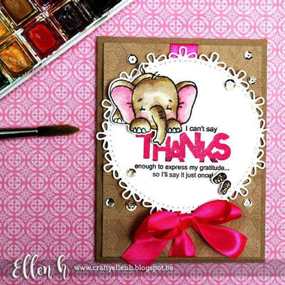 Bold Statements Clear Stamps