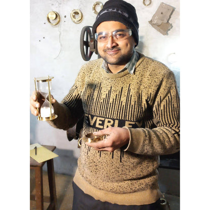 Brass Hourglass