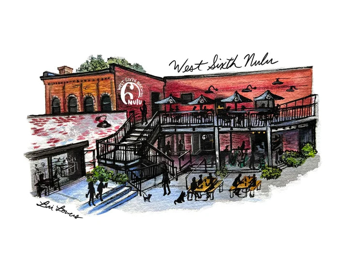 Bri Bowers  - West Sixth Nulu 8.5" x 11" Print