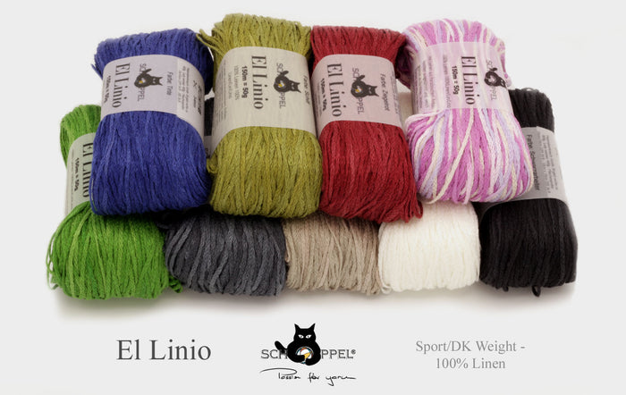 XXS/XS / Schoppel Wolle - El Linio / PRE-ORDER any 1 color