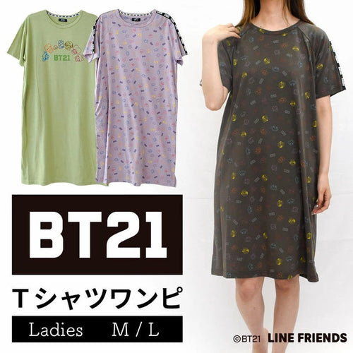 BT21 JAPAN - Official Pajama Dress Ver.1