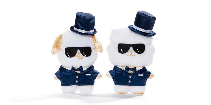 BT21 JAPAN - Official Tatton Glitter Costume (Blue)