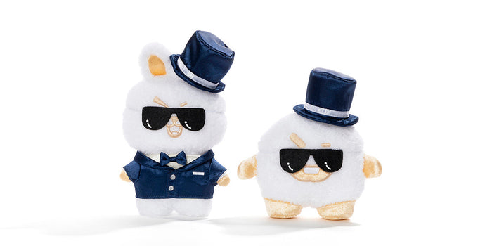 BT21 JAPAN - Official Tatton Glitter Costume (Blue)