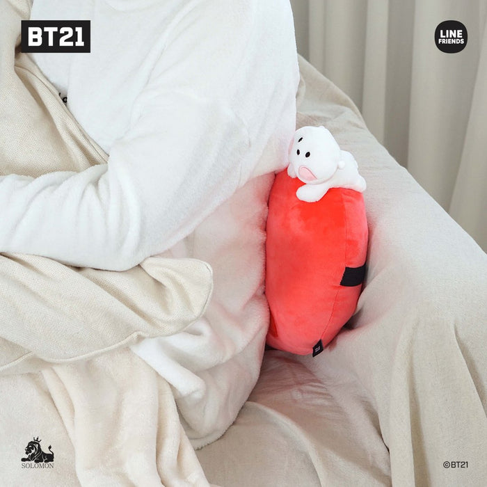 BT21 JAPAN My Little Buddy Face Cushion 40cm