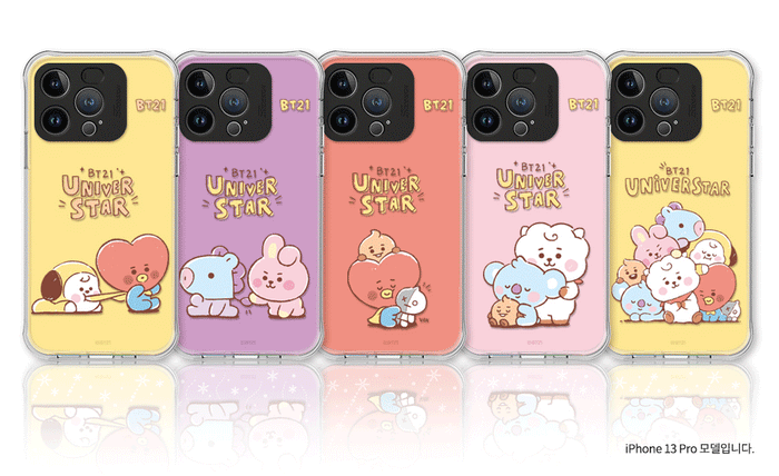 BT21 Official Baby Sketch Light up Phone Case (iPhone and Galaxy)