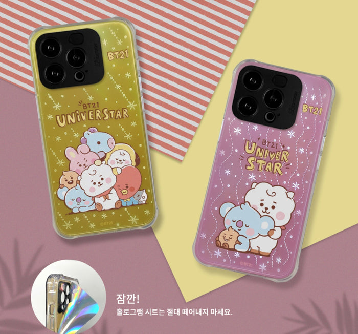 BT21 Official Baby Sketch Light up Phone Case (iPhone and Galaxy)