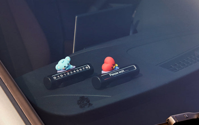 BT21 Official Baby Vehicle Number Plate