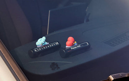 BT21 Official Baby Vehicle Number Plate