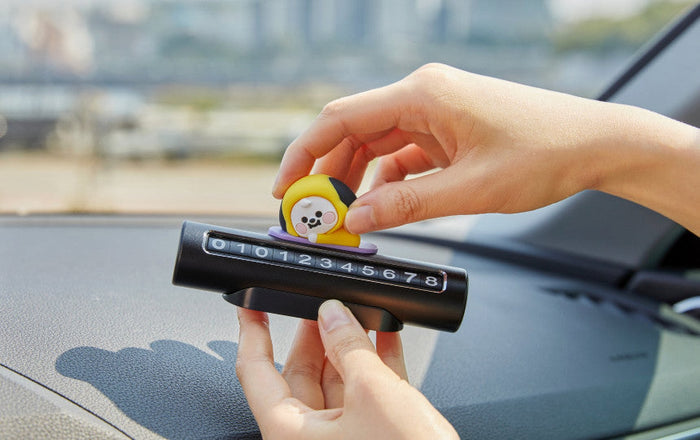 BT21 Official Baby Vehicle Number Plate