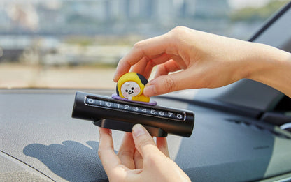 BT21 Official Baby Vehicle Number Plate
