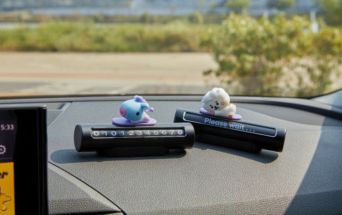 BT21 Official Baby Vehicle Number Plate