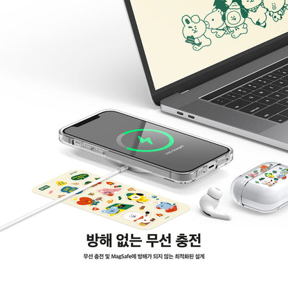 BT21 Official Green Planet iPhone Case