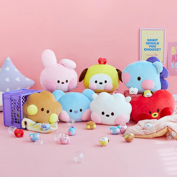 BT21 Official Minini Face Big Cushion + Free Express Shipping