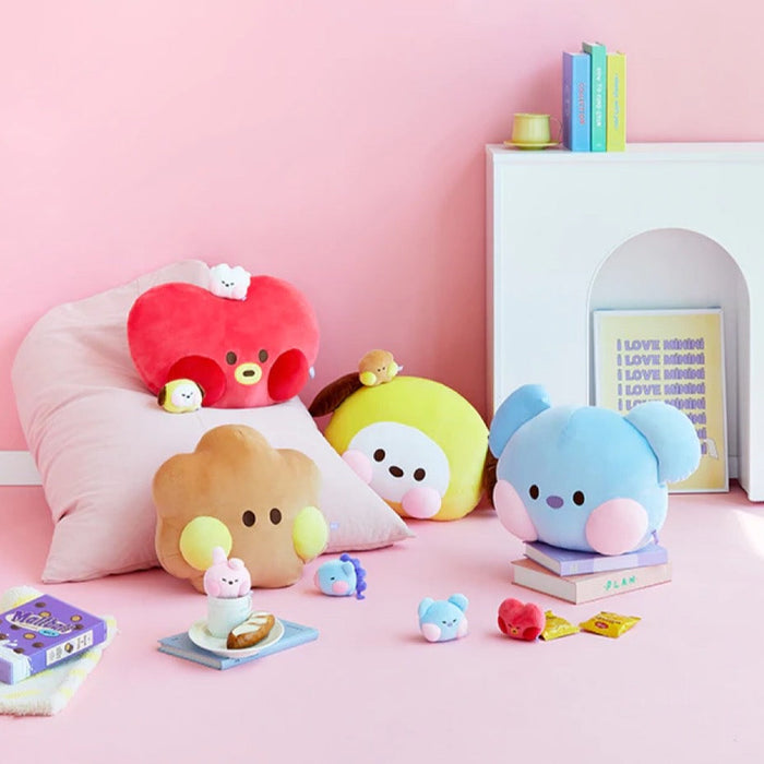 BT21 Official Minini Face Big Cushion + Free Express Shipping