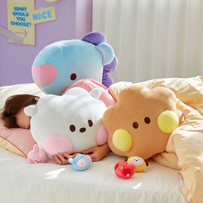 BT21 Official Minini Face Big Cushion + Free Express Shipping