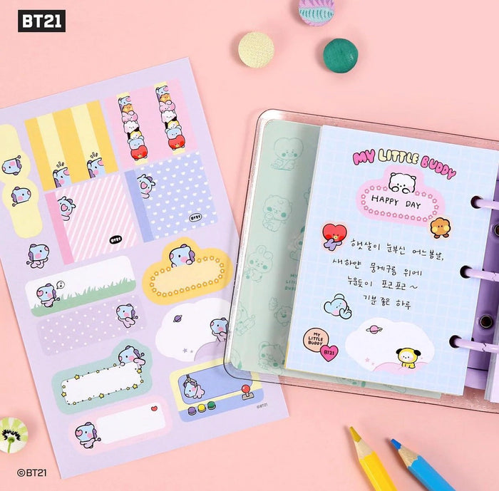 BT21 Official Minini Label Sticker (Full Set)