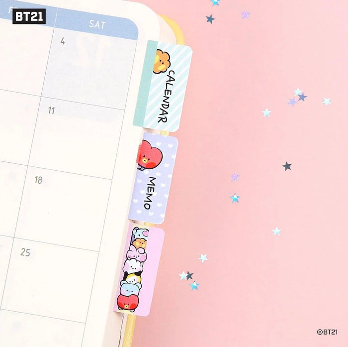 BT21 Official Minini Label Sticker (Full Set)