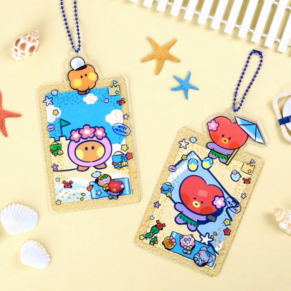 BT21 Official Minini Photocard Holder Summer Sky Version